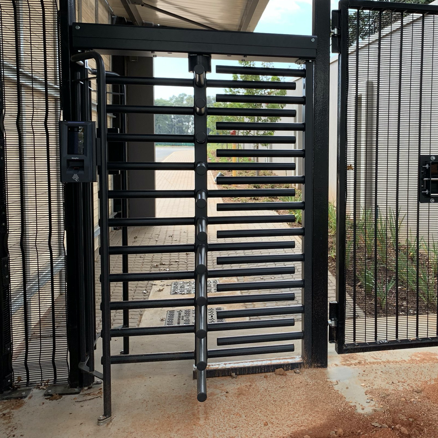 TITAN Full Height Industrial Turnstile Single