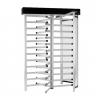 T80 Single Full Height Aluminum and Lexan Turnstile