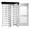 T80 Single Full Height Aluminum and Lexan Turnstile - Image 2