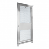 HS336-ADA-MS / HS348-ADA-MS Full Height Steel Gate with Security Mesh - Image 7