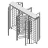 AG-30-TT Full Height Tandem Turnstile - Image 7
