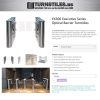 EX300 Executive Series Optical Barrier Turnstiles - Image 8