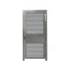 HS336-ADA-MS / HS348-ADA-MS Full Height Steel Gate with Security Mesh