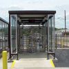 SHL Glass and Steel Turnstile Shelter - Image 3