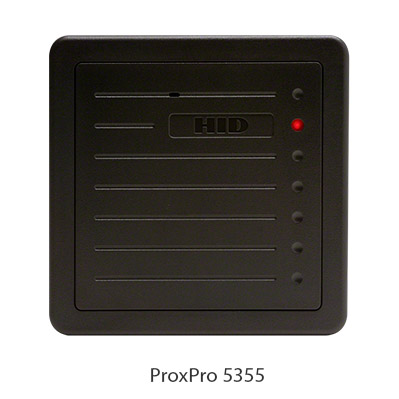 HID PROXIMITY PRO 5355AGN00 WALL SWITCH PROXIMITY CARD READER SECURITY 