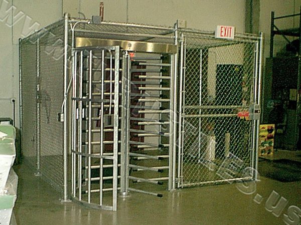 EntraBOX Turnstile and Gate Fence Enclosure - Image 6