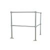 Chrome Plated Post and Rail