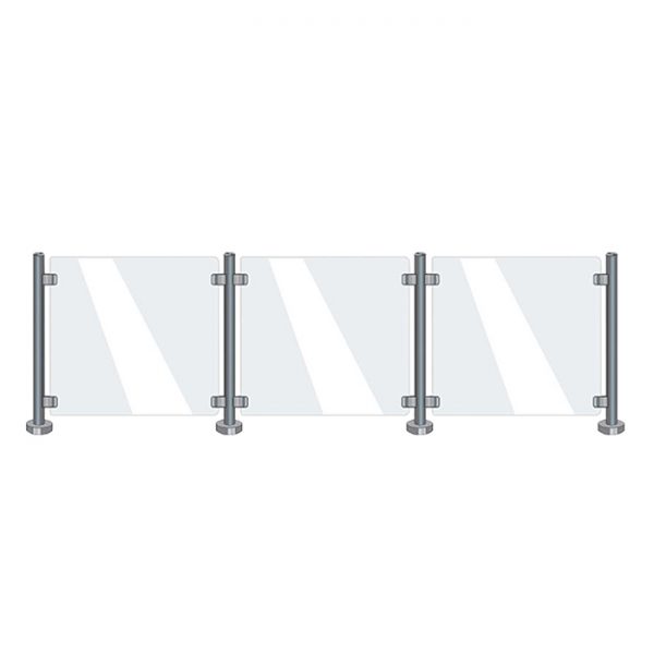 LV-RPG Round Post and Glass - Image 3
