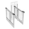 CPW-135Y Super High Panel Swing Glass Turnstile