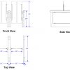 CPW-135Y Super High Panel Swing Glass Turnstile - Image 6