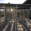 HS336-ADA-MS / HS348-ADA-MS Full Height Steel Gate with Security Mesh - Image 7