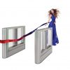 dFlow Free Flow Passage Turnstile Swing Gates