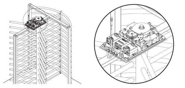 Modular Turnstile Control Head - Full Assembly - Image 7