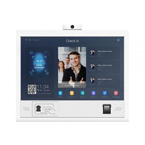 SF1013A+ Facial Recognition, Body Temperature and Mask Detection Terminal