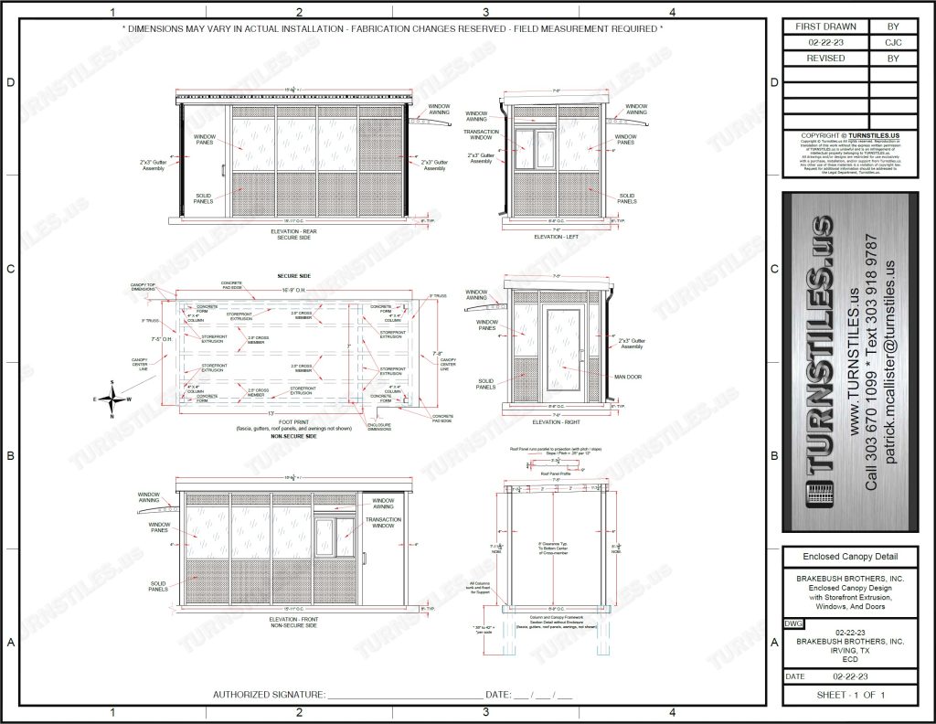 Brakebush Irving, Inc. Irving, TX TURNSTILES.us