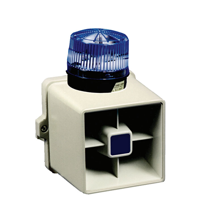 Small Footprint Siren and Strobe Alarm TURNSTILES.us