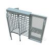 Full Height Single Turnstile and ADA Gate, Galvanized - Image 3