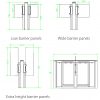 OTSG9000 Optical Turnstile Swing Gates - Image 11