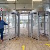 T36-ADA Full Height Security Gate (Aluminum and Glass Door) - Image 6