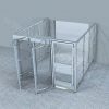 AG-30-T-LX Full Height Single Turnstile with Lexan - Image 3