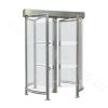AG-30-T-LX Full Height Single Turnstile with Lexan
