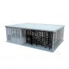 EntraBOX HSE1826 High Security Entrance with Turnstiles, Gate and Canopy Guard Shack (2-Turnstiles, 1-Gate, 8x10 Guard Shack, 18x26 Enclosed Glass Canopy)