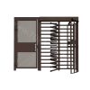 CA3 Full Height Single Turnstile and ADA Gate Combo, Powder Coated Color - Image 8