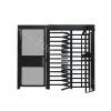 CA3 Full Height Single Turnstile and ADA Gate Combo, Powder Coated Color
