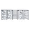 CA5 Full Height Tandem Turnstile and ADA Gate Combo, Powder Coated Color (2 Turnstiles, 1 Gate) - Image 7