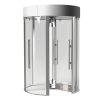 TRITON Full Height Turnstile with Curved Glass