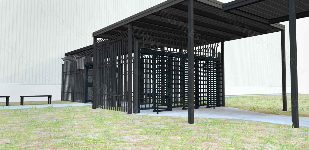 Pooler Jcb JCB w/ZKTeco - Pooler, GA - TURNSTILES.us