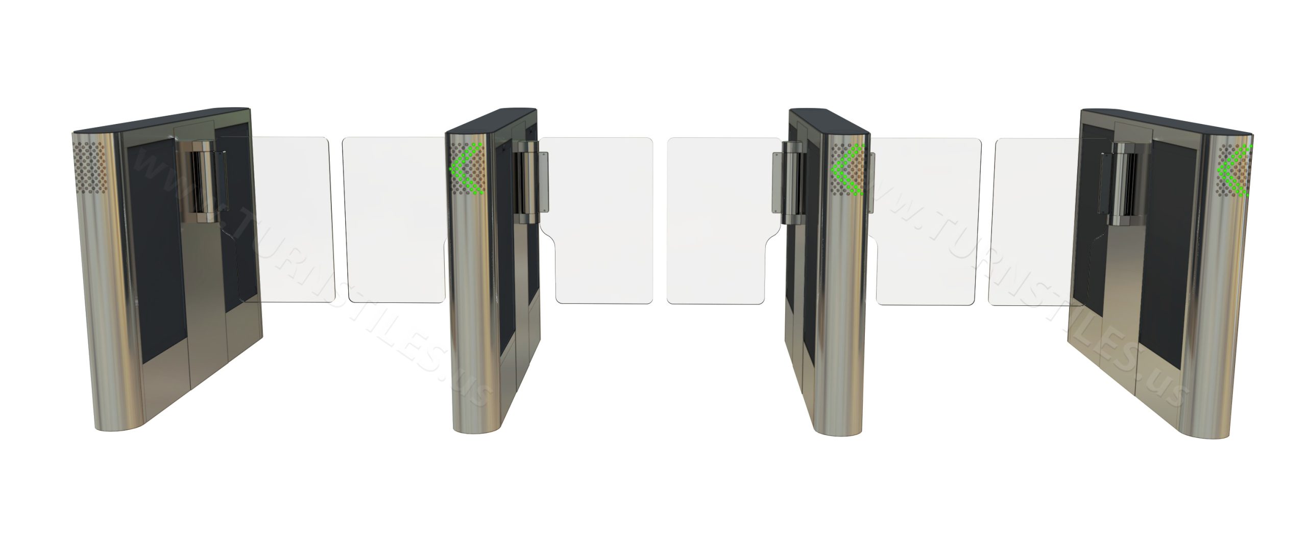 dGate SW/UW Swing Gate Optical Turnstile - Image 8