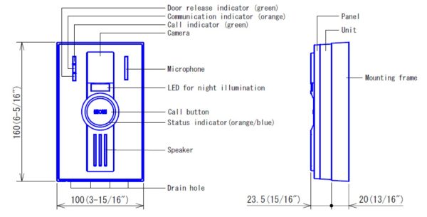IX-EA Audio & Video Door Station - Image 3