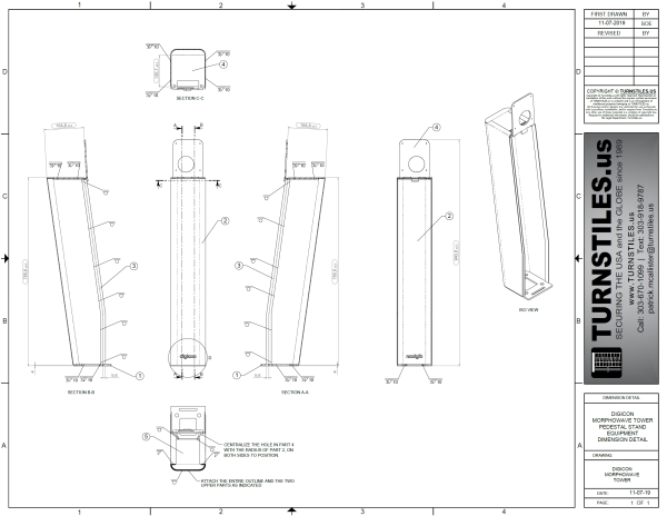 Digicon Morphowave Tower Pedestal - Image 4