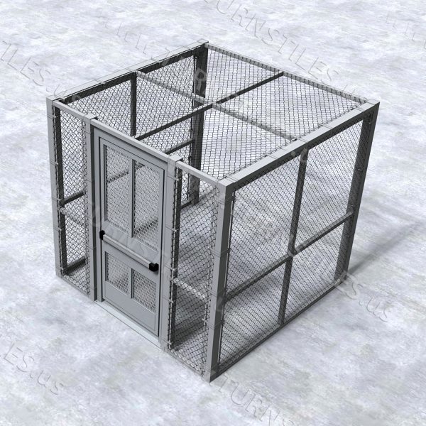 EntraBOX Turnstile and Gate Fence Enclosure - Image 9