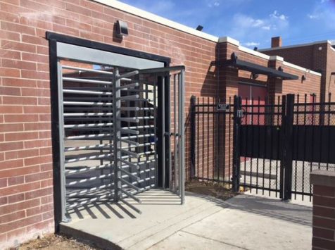 Denver Rescue Mission Turnstile Installation