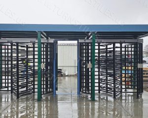 www.TURNSTILES.us - Amalgamated Sugar Installation Photos 03 - AG30-TT-Tandem-AG36-ADA-Gate-BTC-Basic-Canopy-wm