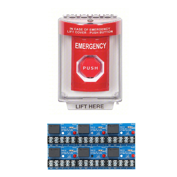 EPB Emergency Push Button Turnstile Release Kit