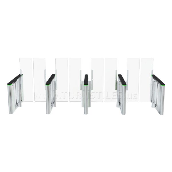 OTSG9000 Optical Turnstile Swing Gates - TURNSTILES.us