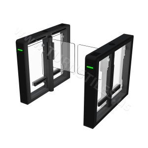 Modern Rectangular Frame Optical Turnstile Lanes