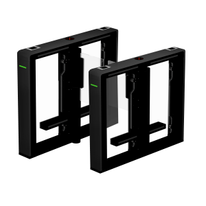 Modern Rectangular Frame Optical Turnstile Lanes