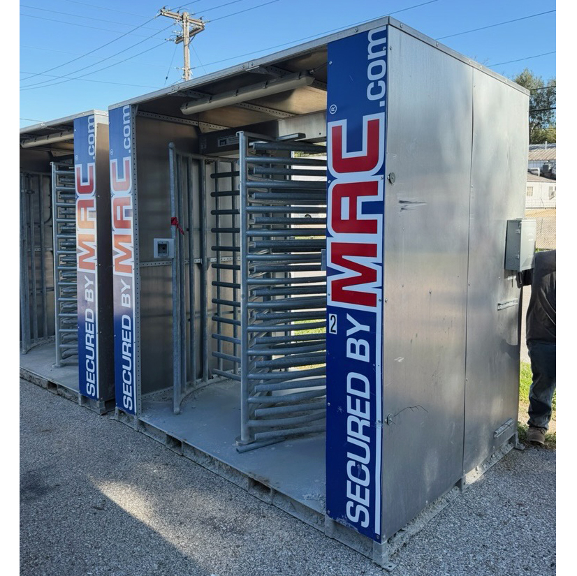 Used MAC-2-Lite (M2-LX) Container with Tandem Full Height Turnstile - Image 2