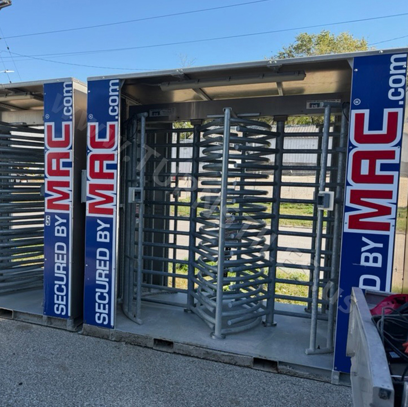 Used MAC-2-Lite (M2-LX) Container with Tandem Full Height Turnstile - Image 3