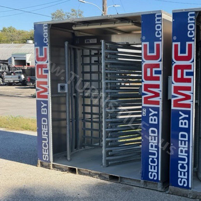 Used MAC-2-Lite (M2-LX) Container with Tandem Full Height Turnstile - Image 4